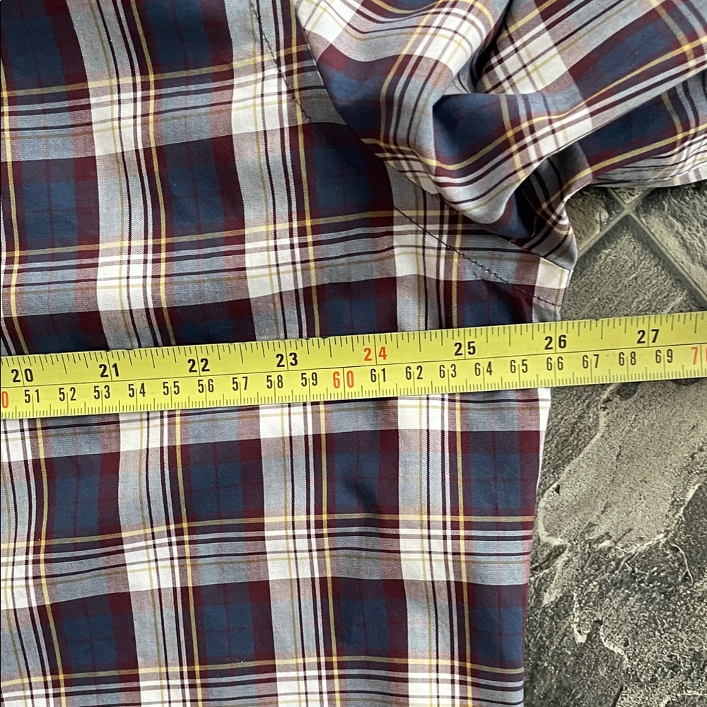 UNTUCKit Men's Wrinkle-Free Preppy Cottagecore Urban Indie Cotton Plaid Shirt - Picture 8 of 12